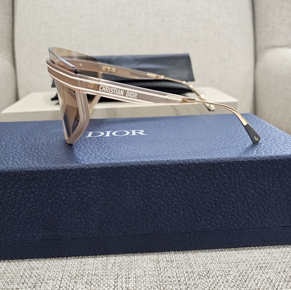 Dior Club Pink Shield Sunglasses - Picture 8 of 11